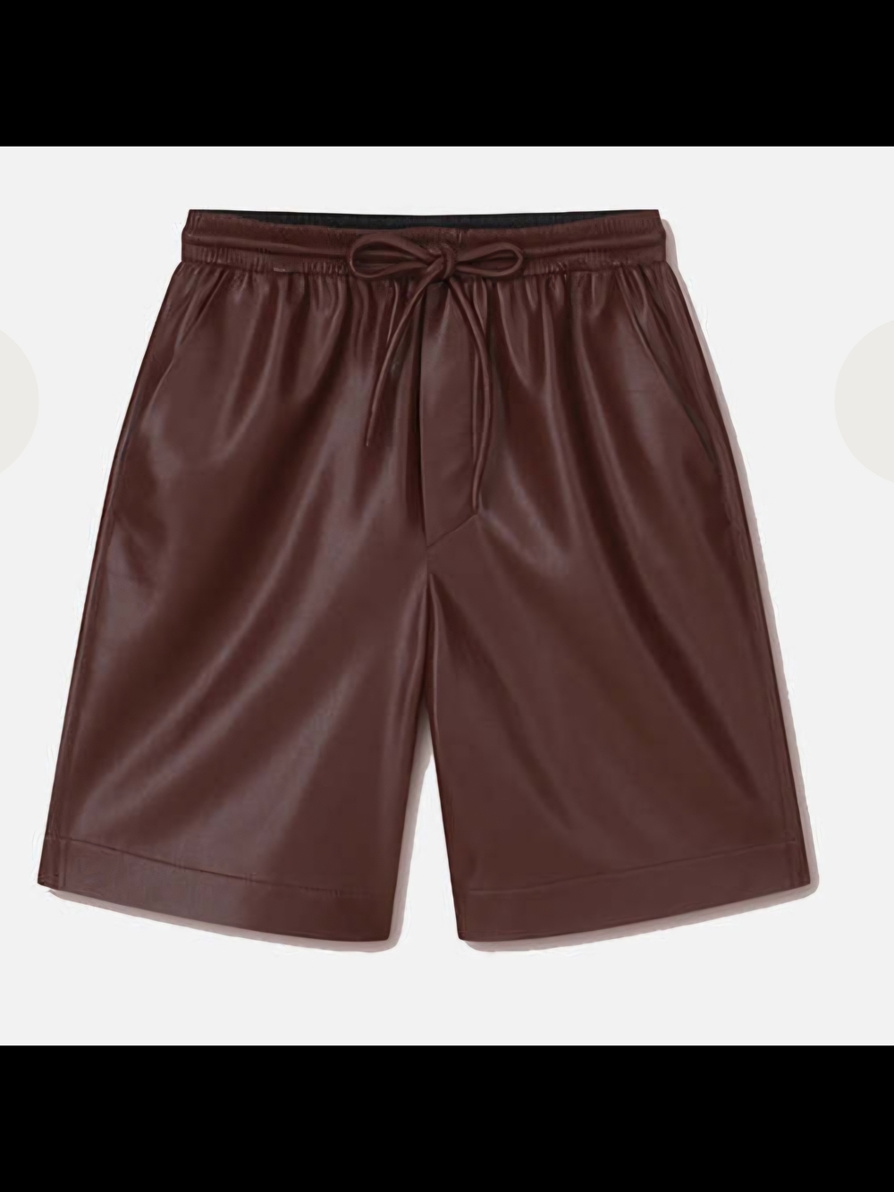 Nanushka Munira Shorts In Plum Chutney